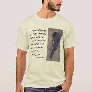 Drossel, der Freund des Gärtners T-Shirt