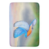 Drossel der Glück-Bad-Matte Badematte (Vorderseite Vertikal)