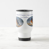 Drossel des Glückes inspirierend Reisebecher (Mittel)