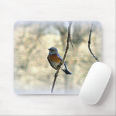 Drossel des Glückes Mousepad (Mit Mouse)