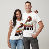 Drossel-heraus Schmutz-Fahrradmotocross-lustiges T-Shirt (Unisex)