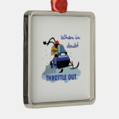 DROSSEL HERAUS SILBERNES ORNAMENT (Rechts)