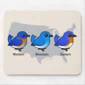 Drossel-Karte Mousepad (Vorne)