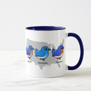 Drossel-Karte Tasse