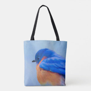 Drossel-Malerei - ursprüngliche Vogel-Kunst Tasche