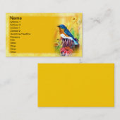 Drossel-Malerei-Visitenkarten Visitenkarte (Vorne/Hinten)