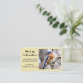 Drossel-Visitenkarte Visitenkarte (Stehend Vorderseite)