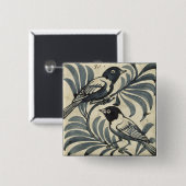 Drosseln (w/c auf Papier) Button (Vorne & Hinten)