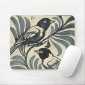 Drosseln (w/c auf Papier) Mousepad (Mit Mouse)