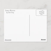 Drosselpostkarten Postkarte (Rückseite)