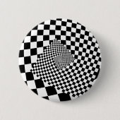 Droste Checkered Spiral Button (Vorderseite)