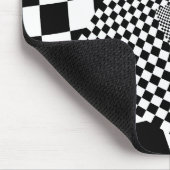 Droste Checkered Spiral Mousepad (Ecke)