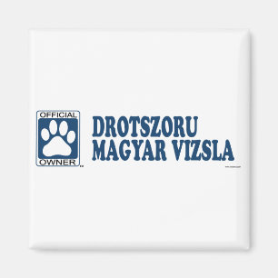 Drotszoru Magyar Vizsla Blau Magnet