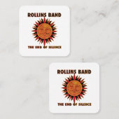 Droud Traumband Quadratische Visitenkarte (Vorne/Hinten)