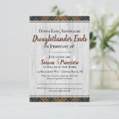 Droughtlander endet Party Einladung (Stehend Vorderseite)