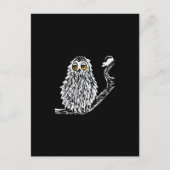 Drowsy Owl Postcard Postkarte (Vorderseite)