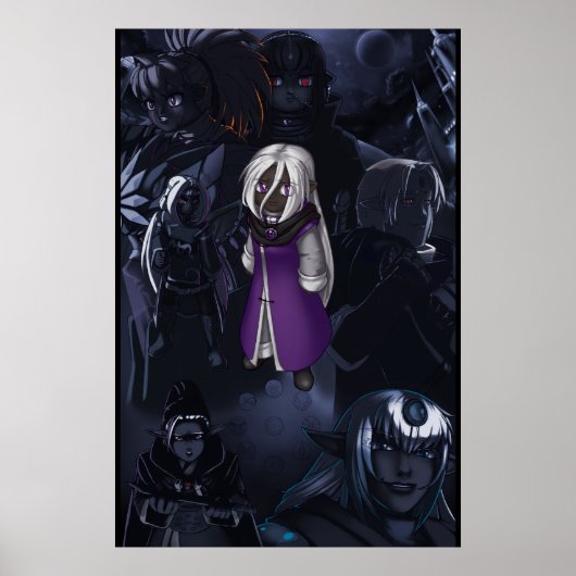 Drowtales : Mondloses Zeitalter : Vorschau Kapitel Poster (Vorne)