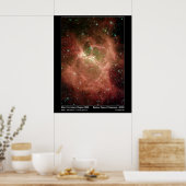 DRS-Region Star Formation - Spitzer Telescope Poster (Küche)