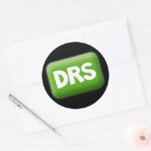 DRS RUNDER AUFKLEBER (Umschlag)