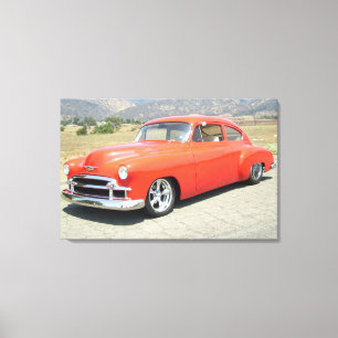 Druck 1950 Chevrolets Fleetline Leinwanddruck