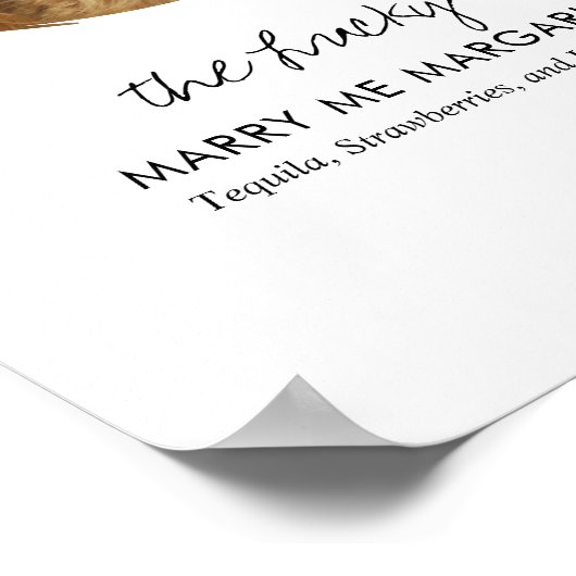 Druck 3 Haustiere Unterschrift Getränke Unterschri Poster (Ecke)