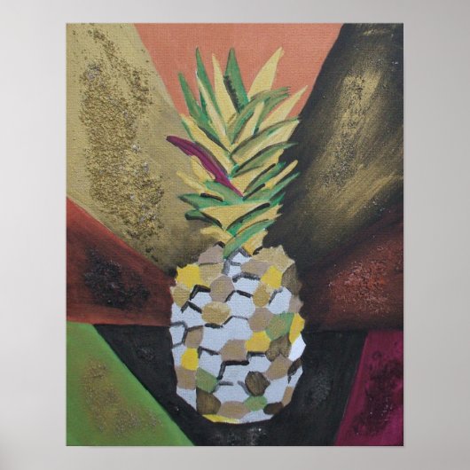 Druck "Ananas Apart" Poster (Vorne)