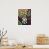 Druck "Ananas Apart" Poster (Küche)