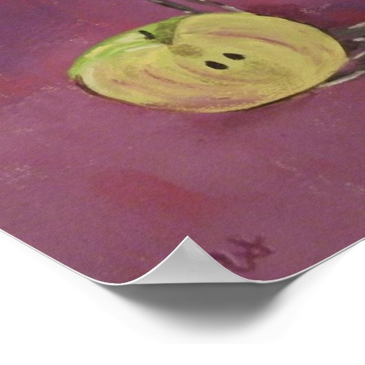 Druck "Appletini" Poster (Ecke)