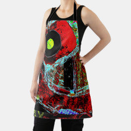 Druck-Aprons für den ganzen Körper - Frequency Ser Schürze