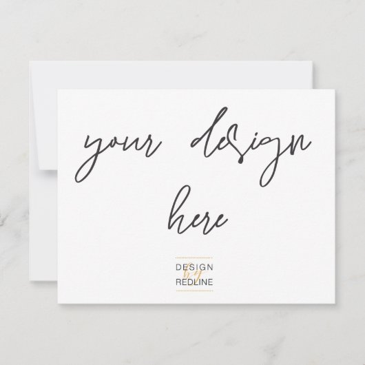 Druck auf 5,5x4,25 dankeskarte (Vorderseite)