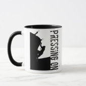 Druck auf die Philippinen 3:14 Rock Climber-Tasse Tasse (Links)