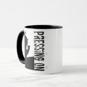 Druck auf die Philippinen 3:14 Rock Climber-Tasse Tasse (Vorderseite Links)