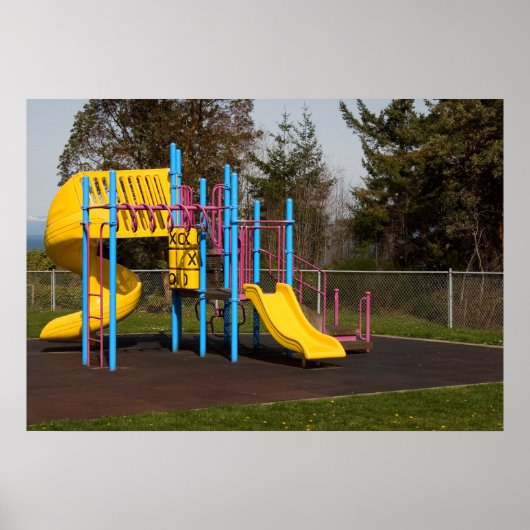 Druck auf die Spielgeräte Poster (Vorne)