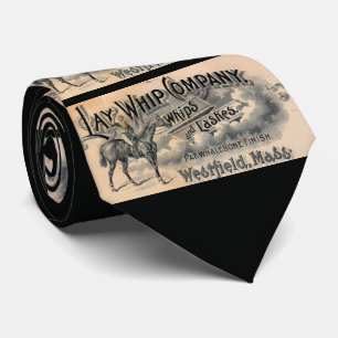 Druck auf einer Rechnung der 1880er Lay Whip Compa Krawatte