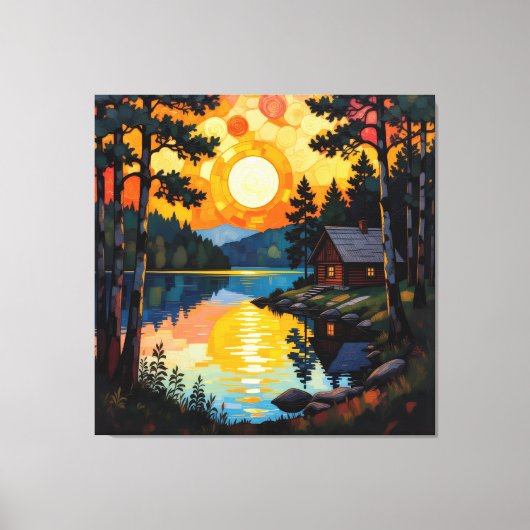 Druck auf Keilleinwand Leinwanddruck (Vorderseite)