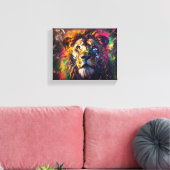 Druck auf Keilleinwand Leinwanddruck (Insitu (Wohnzimmer))