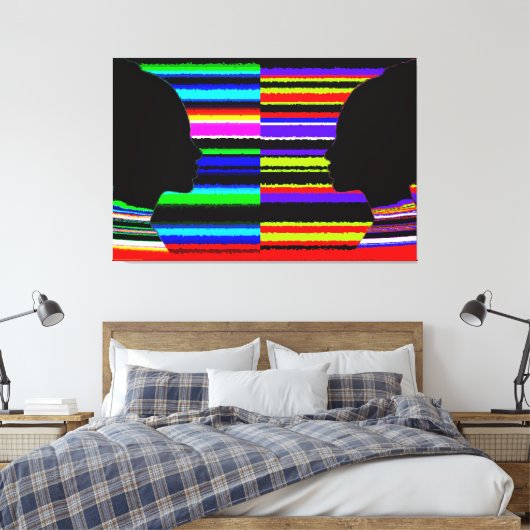 Druck auf Keilleinwand Leinwanddruck (Insitu (Schlafzimmer))