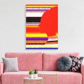 Druck auf Keilleinwand Leinwanddruck (Insitu (Wohnzimmer))