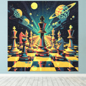 Druck auf Keilleinwand Leinwanddruck (Insitu (Holzboden))