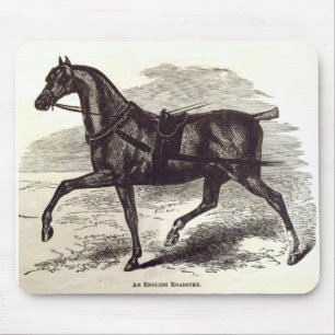 Druck aus dem 19. Jahrhundert Ein englisches Roads Mousepad