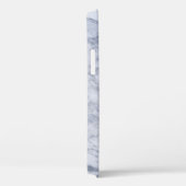 Druck aus grauem und weißem Marmor Case-Mate iPhone Hülle (Rückseite / Rechts)