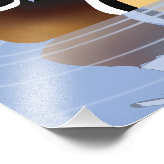 Druck aus Holz (Ecke)