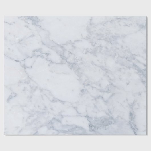 Druck aus weißem und grauem Marmorstein Geschenkpapier (Flach)