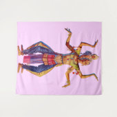 Druck balinesischer Tänzer Wandteppich (Vorderseite (Horizontal))