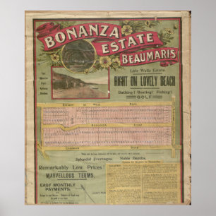 Druck beaumaris Melbournes Victoria Australien Poster
