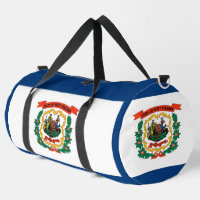 Druck-Cut-Näh-Tasche, Flagge von West Virginia