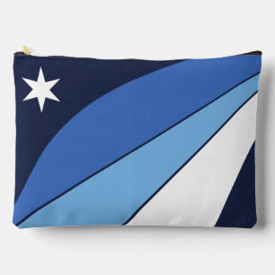 Druck-Cut-Näh-Tasche mit der Flagge von Columbia, Zubehörtasche