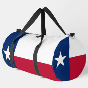 Druck-Cut-Näh-Tasche mit der Flagge von Texas, USA Duffle Bag