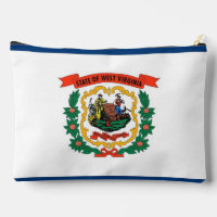 Druck-Cut-Näh-Tasche mit der Flagge von West Virgi