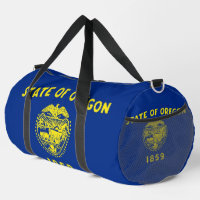 Druck-Cut-Näh-Tasche mit Flagge von Oregon, USA